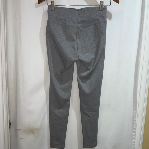 Loft petites pull on dress pants Sz XSP flat front herringbone career New - Picture 5 of 8